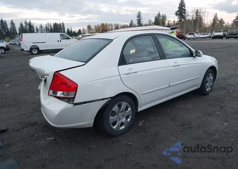 2008 Kia Spectra Ex z USA, uszkodzony, nr VIN KNAFE121385525766